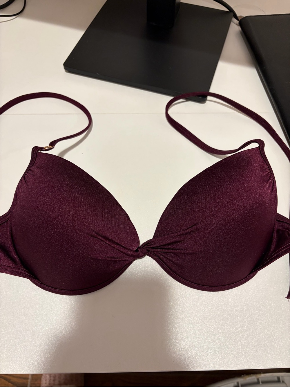 Victoria Secret Plunge Knot Bikini Top